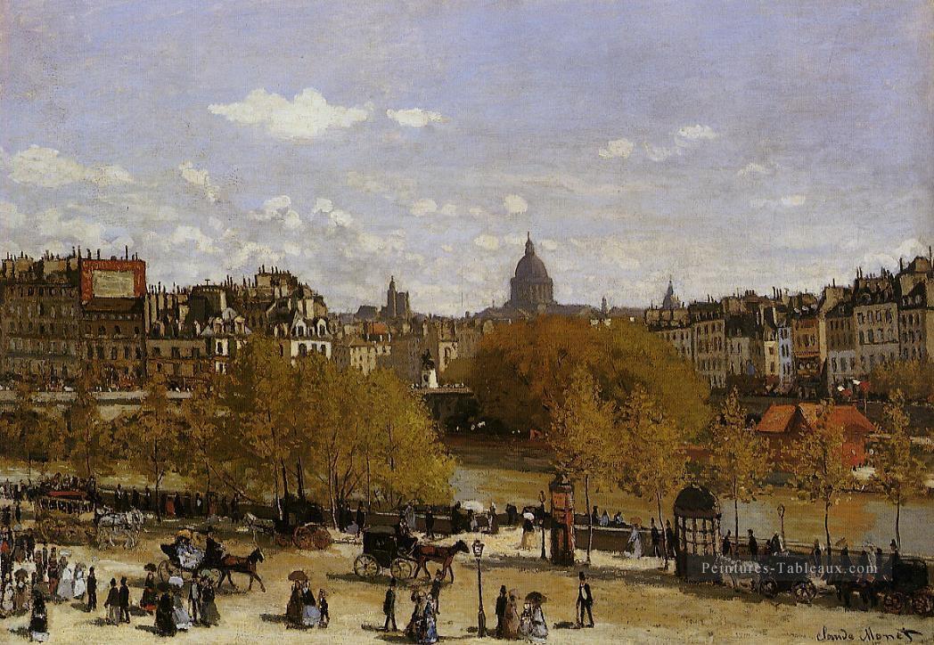 Quai du Louvre Claude Monet Peintures à l'huile